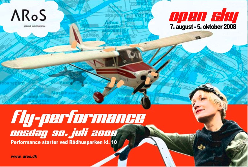 Performance, OPEN SKY, AROS, 2009.